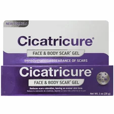 CICATRICURE FACIAL SCARS GEL 1 .OZ USA SELLER