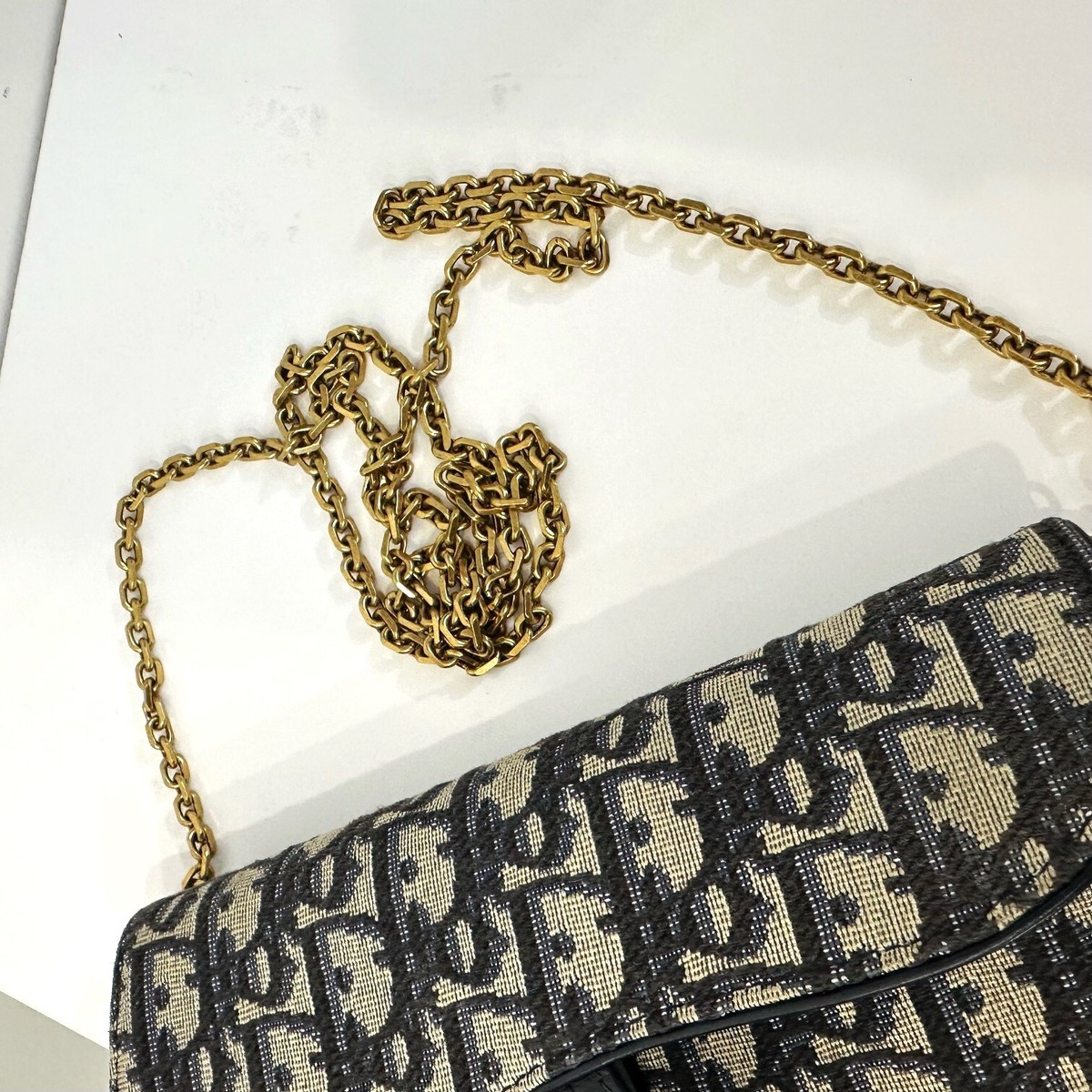 Dior Saddle Pouch CA ベージュ/ブラック Dior Saddle Pouch CA ベージュ/ブラック Dior Saddle Pouch