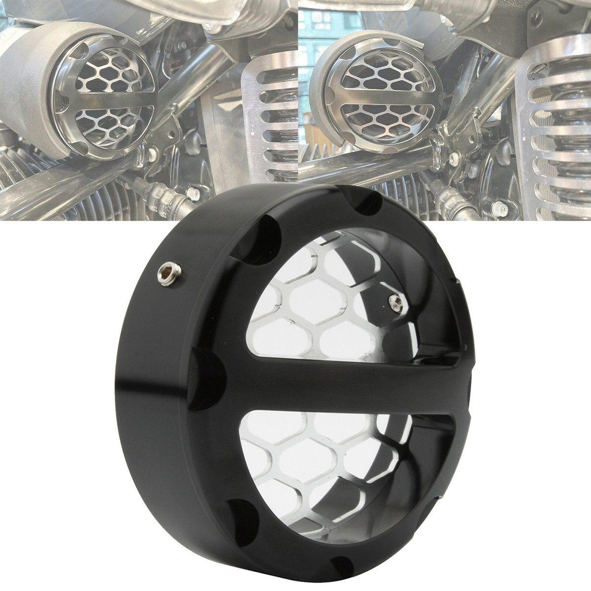 Couvercle De Filtre à Air En Maille Bellmouth Pour BMW R NineT (R9T) - Aluminium CNC, Design Aérodynamique, Augmente Le Débit D'air - Modèles 2013 à 2023