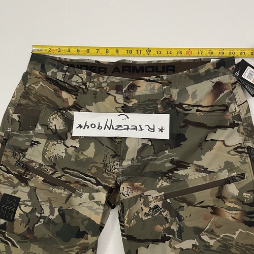 Mens Sz 42x34 Under Armour Storm Ridge Reaper Raider Hunting Forest Camo Pants 2 - Picture 17 of 21
