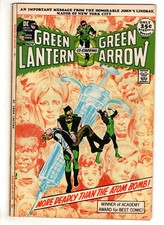 GREEN LANTERN #86 (1971) - GRADE 7.0 - NEAL ADAMS NEEDLE COVER ART BRONZE AGE