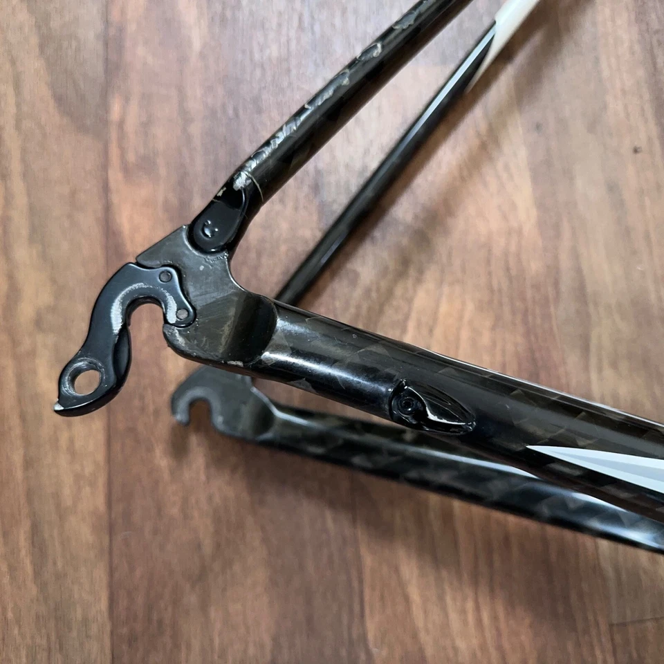 Juego de cuadro de bicicleta de carretera Ridley Helio de fibra de carbono con extras tamaño M/50 cm 700c Foto 4 de 4