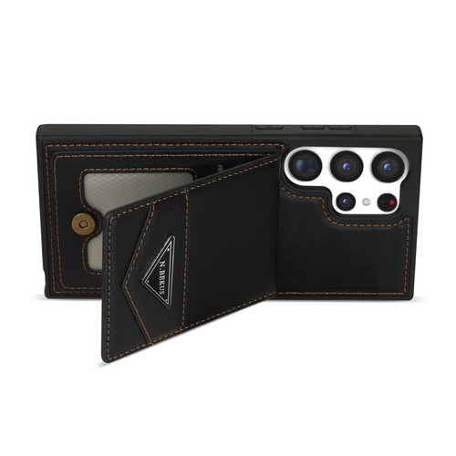 Stand Leather Card Wallet Phone Case For Samsung S20 S21 S22 S23 A53 A54 A13 5G - 第 14/34 張圖片