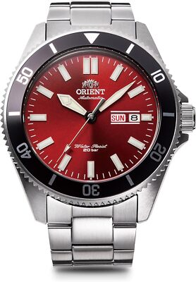 Orient Watch Mako Automatic Mechanical Diver RN-AA0915R Men's Red