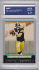 Ben Roethlisberger Rookie Card Checklist and Autograph Memorabilia Guide 19