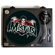 MISFITS Turntable Slipmat for Vinyl Records 12" DJ Slip Mat samhain danzig punk