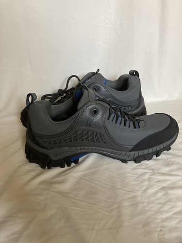 Jiye Outdoor Men Climbing Running Hiking Shoes, Gray, Size 6.5 - Picture 4 of 4