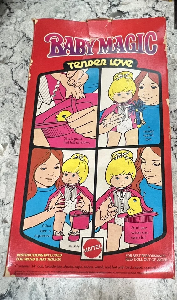VINTAGE 1978 Mattel Baby Magic Doll Tender Love Brand New 14 Inches Tall - Image 3 of 4