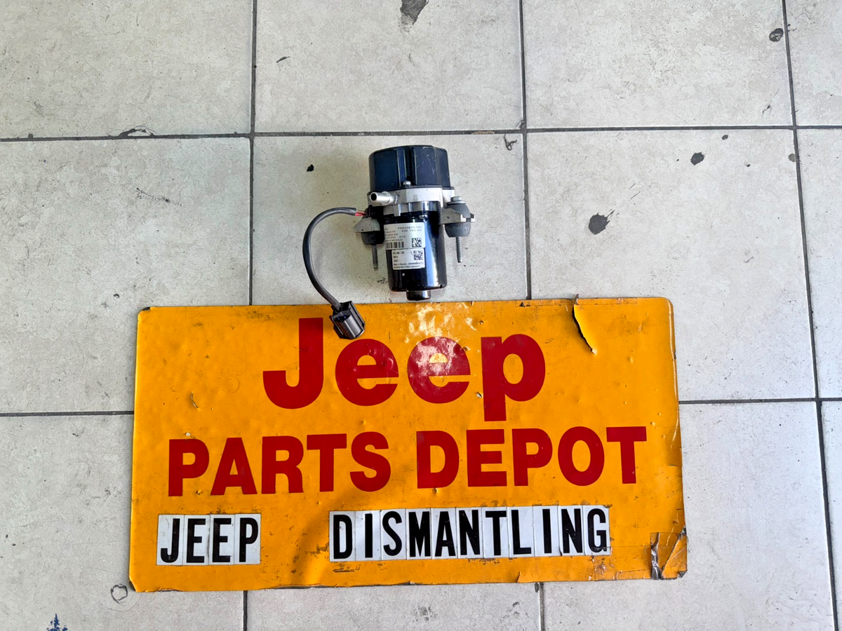 2018 - 2024 JEEP WRANGLER JLU 2.0L TURBO VACUUM PUMP 68338787 OEM
