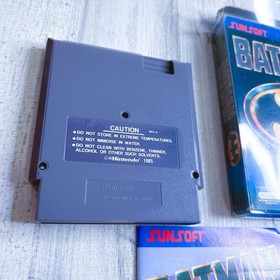 Batman: El Videojuego NES Nintendo Completo En Caja - PROBADO CIB