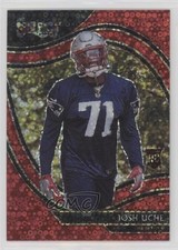 2020 Panini Select Field Level Red Disco Prizm 18/49 Josh Uche #395 04ie