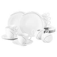 Seltmann Weiden Trio Highline Kaffeeservice 20-Teilig Kaffeeset Tassen Teller