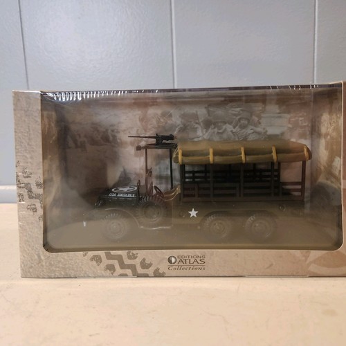 Atlas Edizioni Collezioni Dodge WC63 Camion Esercito 1/43 Nuovo Mai Aperto - Foto 2 di 5