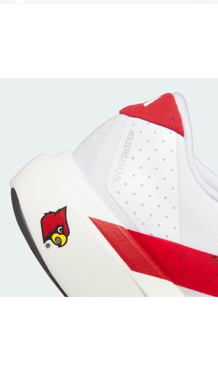 New Adidas Adizero EVO SL 'Louisville Cardinals' Size 8 Men’s Shoes JQ4567 thumbnail 6