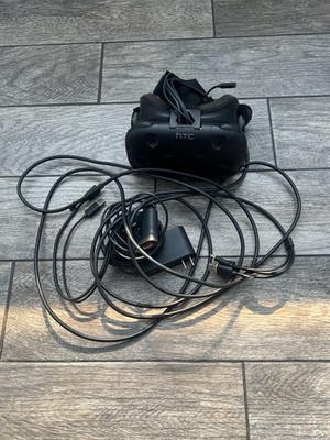 HTC Vive Virtual Reality Headset Only with Link Box & Cables