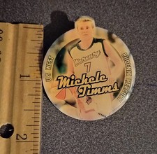 1999 WNBA Michele Timms Phoenix Mercury Basketball US West Vintage Lapel Pin