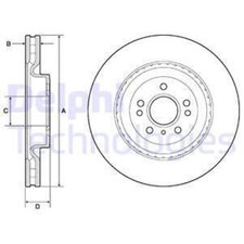 Disque de frein Mercedes CLASSE GL