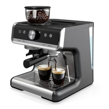 GarveeHome Espresso Machine With Grinder 20 Bar Semi-Automatic Espresso Coffe...