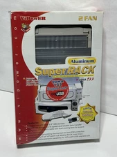 ViPowER Aluminum SuperRack UDMA 133 IDE Rack 3.5" Drive Enclosure 2 Fans