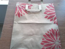 Lot of 5 Lucky CA Supermarket Paper Reusable Shopping Grocery Bags Crafts Food