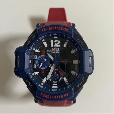 G-Shock Gravity Master Ga-1100 Navy Red | eBay
