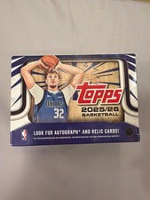 2025-26 Topps NBA Basketball Trading Card Value Blaster Box