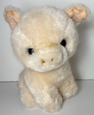 Applause by Russ Pink PIG Plush 6" Stuffed Animal Vintage 49591 Farm Small HTF