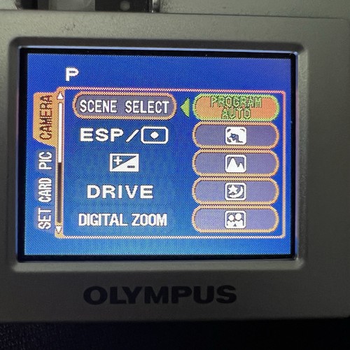Olympus Camedia D-560 Zoom 3.2MP Digital Camera TESTED 16 MB Xd Picture Card SD - Picture 16 of 20