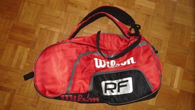 Wilson Roger Federer Sport Tasche Gym Fitness Rot