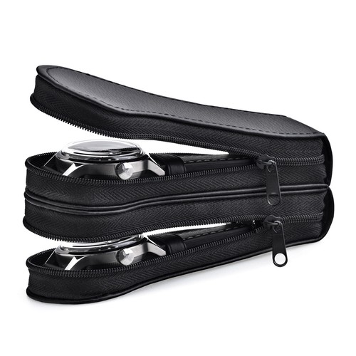 Watch Case Travel Box for 2 Toiletry Bag Auto & - Picture 2 of 5