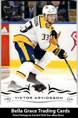 2018-19 Upper Deck #357 Viktor Arvidsson Nashville Predators NHL Hockey
