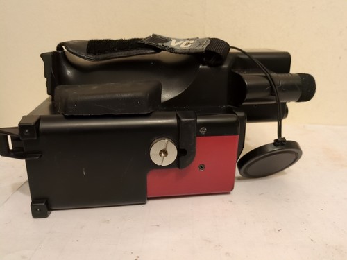 JVC Videomovie GR-C7E VHS-C Camcorder Black & Red HQ Auto Focus with Accessories - Picture 7 of 14