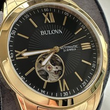 Bulova 97A132 WristwatchBulova Men's 97A132 Automatic Gold-Tone Bracelet