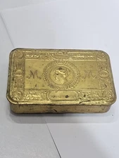 RARE! Collectible Princess Mary Christmas Gift Box From 1914 Brass Tin (s)