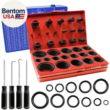 826 Pcs Universal SAE and Metric O-Rings Kit,Standard Metric & Inch O Ring Assor