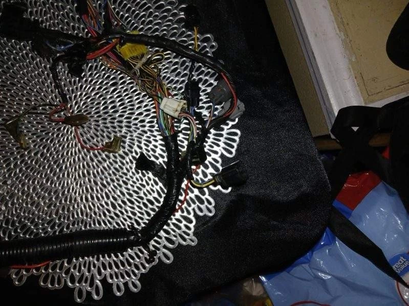 2007 06-16 Kawasaki Vulcan 900 Classic VN900 Main Engine Wiring Harness Wire Foto 4 de 4