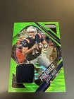 2025 Panini Prizm - Premier Jerseys Neon Green Pulsar #PJY-DME Drake Maye