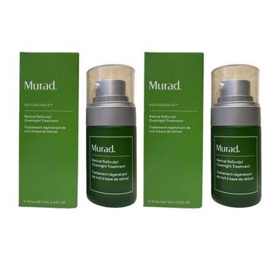 (2er-Pack) Murad Retinol ReSculpt Nachtbehandlung 0.5 fl oz NIB wie abgebildet