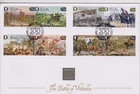 GB Isle of Man IOM 2015 Battle of Waterloo/200th Anniv SG 2001-2008 FDC MILITARY