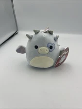 Squishmallows Kenny the Dragon with Heart Eye 5"~NWT~Easter