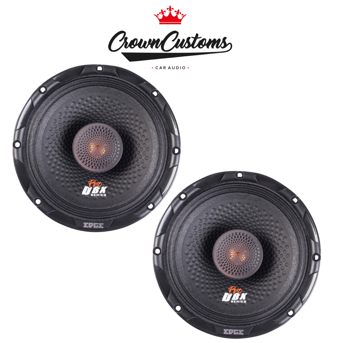 EDGE 300W PRO AUDIO COAXIAL SPEAKERS EDBXPRO6X-E4 CAR AUDIO