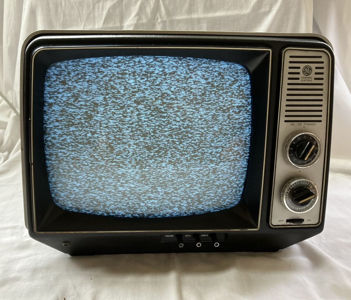 Vintage 11-Inch GE General Electric Black & White Television Vintage 11-Inch GE General Electric Black & White Television