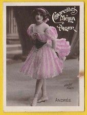 Cigarettes Melia Algeria Tobacco Card Tirage K - Andree - Full Length Study