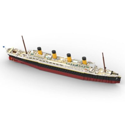 1/325 scale Titanic Compatible with 10294 3724 teile MOC-90626 für ab 18 Jahren