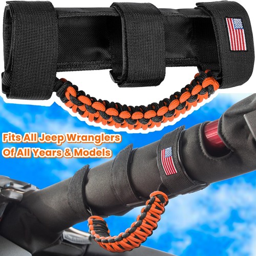 4 asas de agarre de barra antivuelco para Jeep Wrangler YJ TJ JK JL Gladiator JT - Imagen 2 de 8