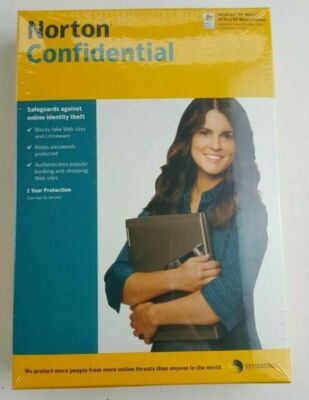 Norton Online Identity Theft Protection Software Symantec Confidential Windows 