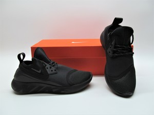 nike lunarcharge triple black