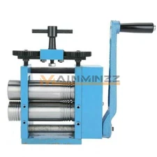 Practical Manual Rolling Mill Machine Wire Flat Pattern Sheet Metal Jewelry Tool