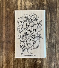 Stampin Up Floral Rubber Stamp 2004
