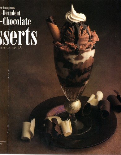 CHOCOLATIER Magazine September 1992 Ultra-Decadent Mega-Chocolate Desserts - Picture 4 of 4